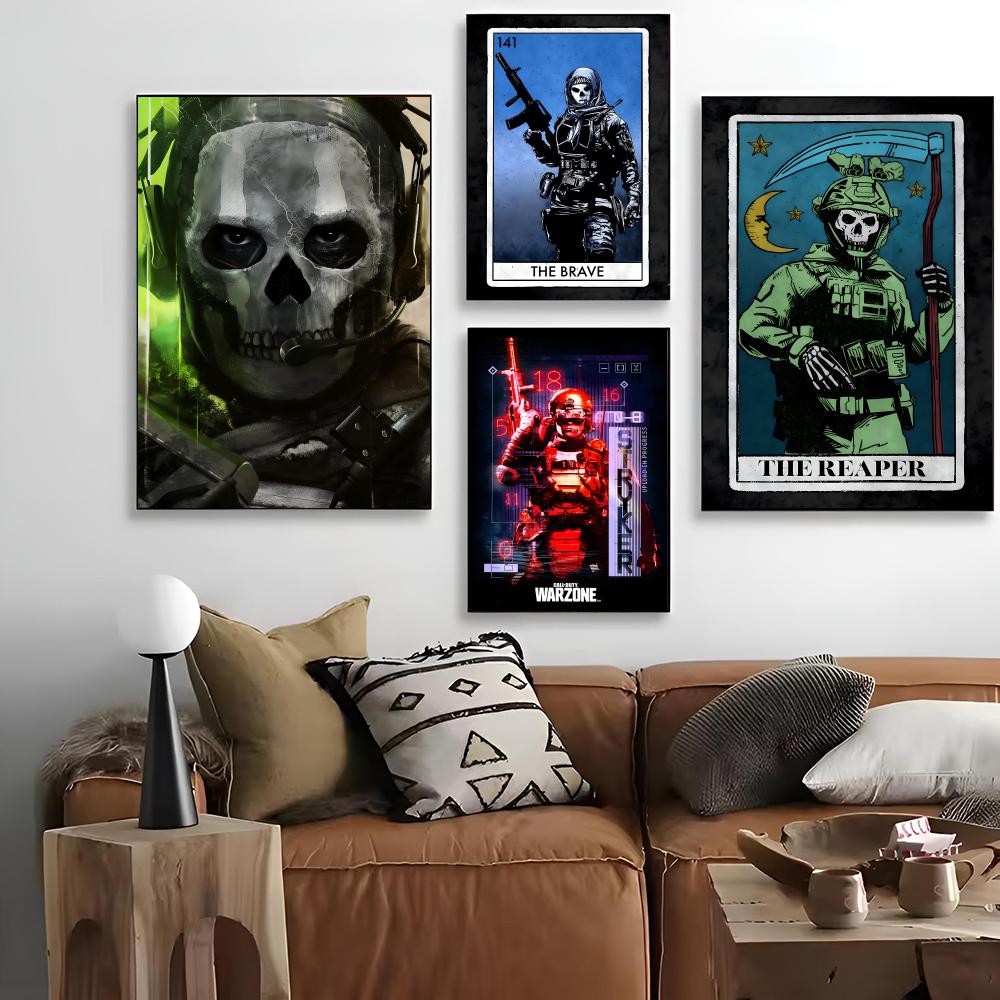 Home Cinema Design - CallS Of DutyS Gemälde, Kalligraphie für