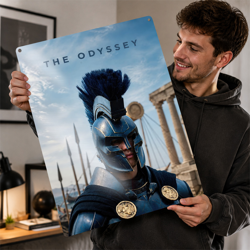 Home Cinema Setup - Die Odyssee Agamemnon Poster Kino-Wandkunst Personalisiertes