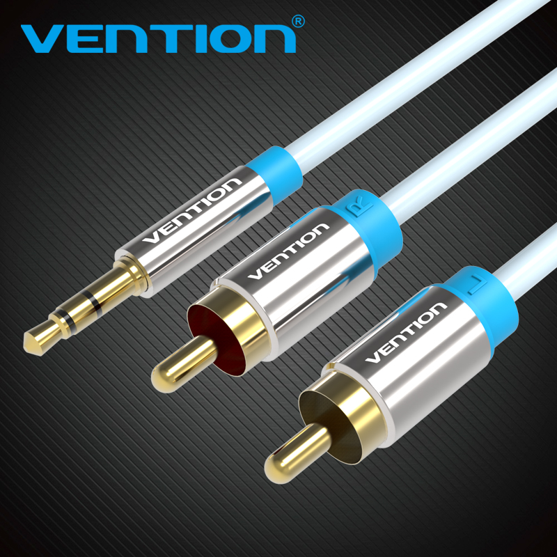 Home Cinema Beamer - Vention RCA-Kabel 3,5 auf 2rca-Audiokabel RCA