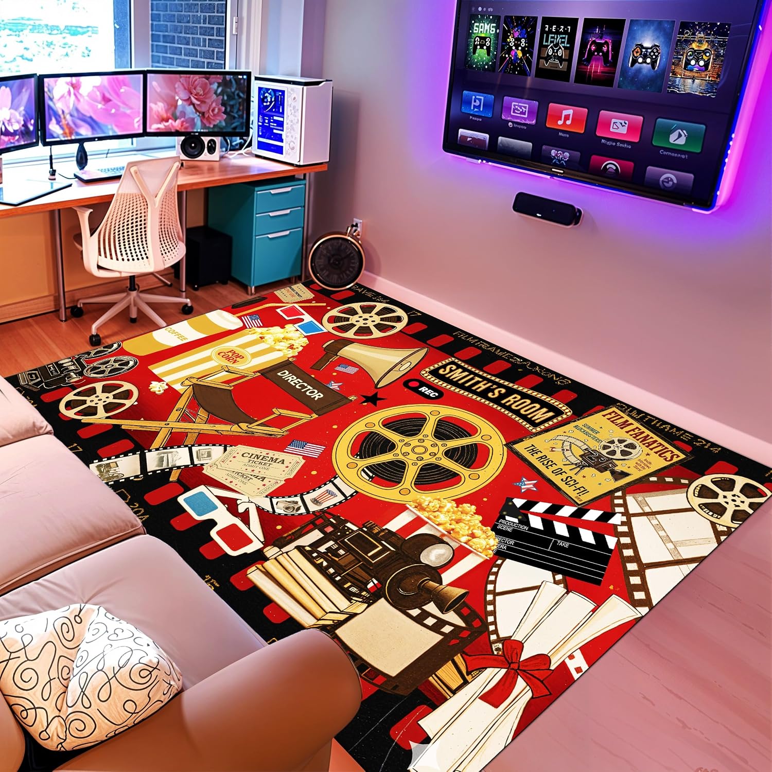 Personalisierter Kino-Themen-T – Home Cinema Flooring Bewertung und Preis