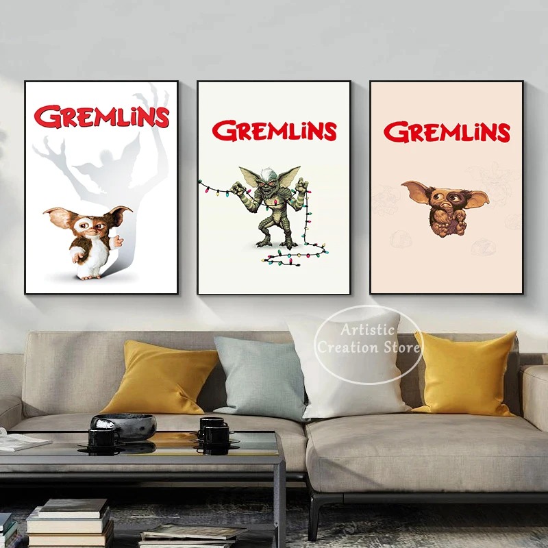 Klassischer Film Gremlins Post – Home Cinema Design Bewertung und Preis