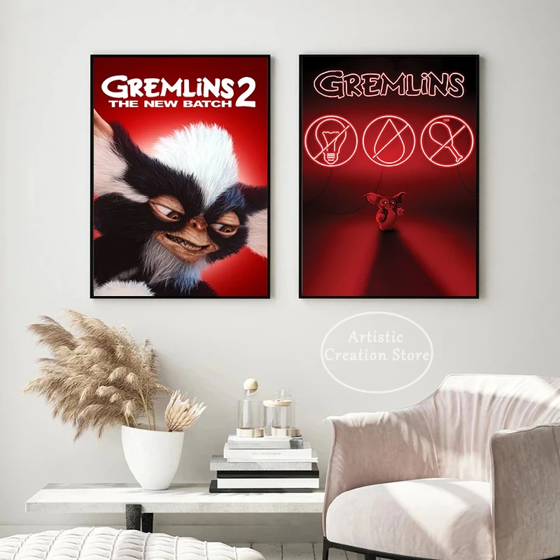 Klassischer Film Gremlins Post – Home Cinema Design Bewertung und Preis