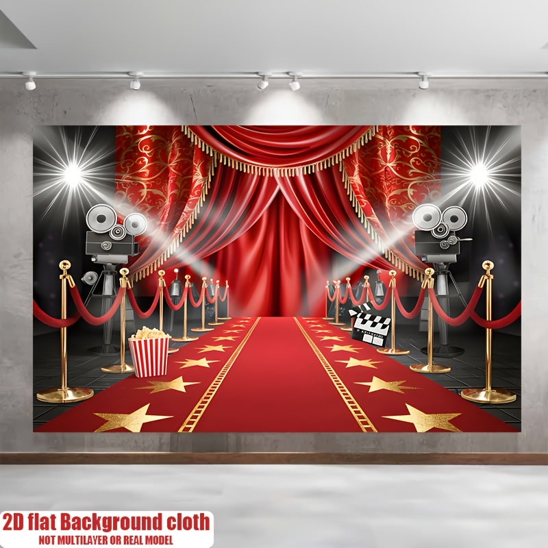 Wandteppich mit Motiv „Roter T – Home Cinema Events Bewertung und Preis