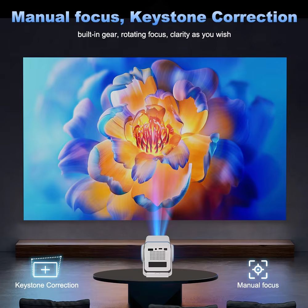 DESS Projektor Android 13 Dual – Home Cinema Setup Bewertung und Preis