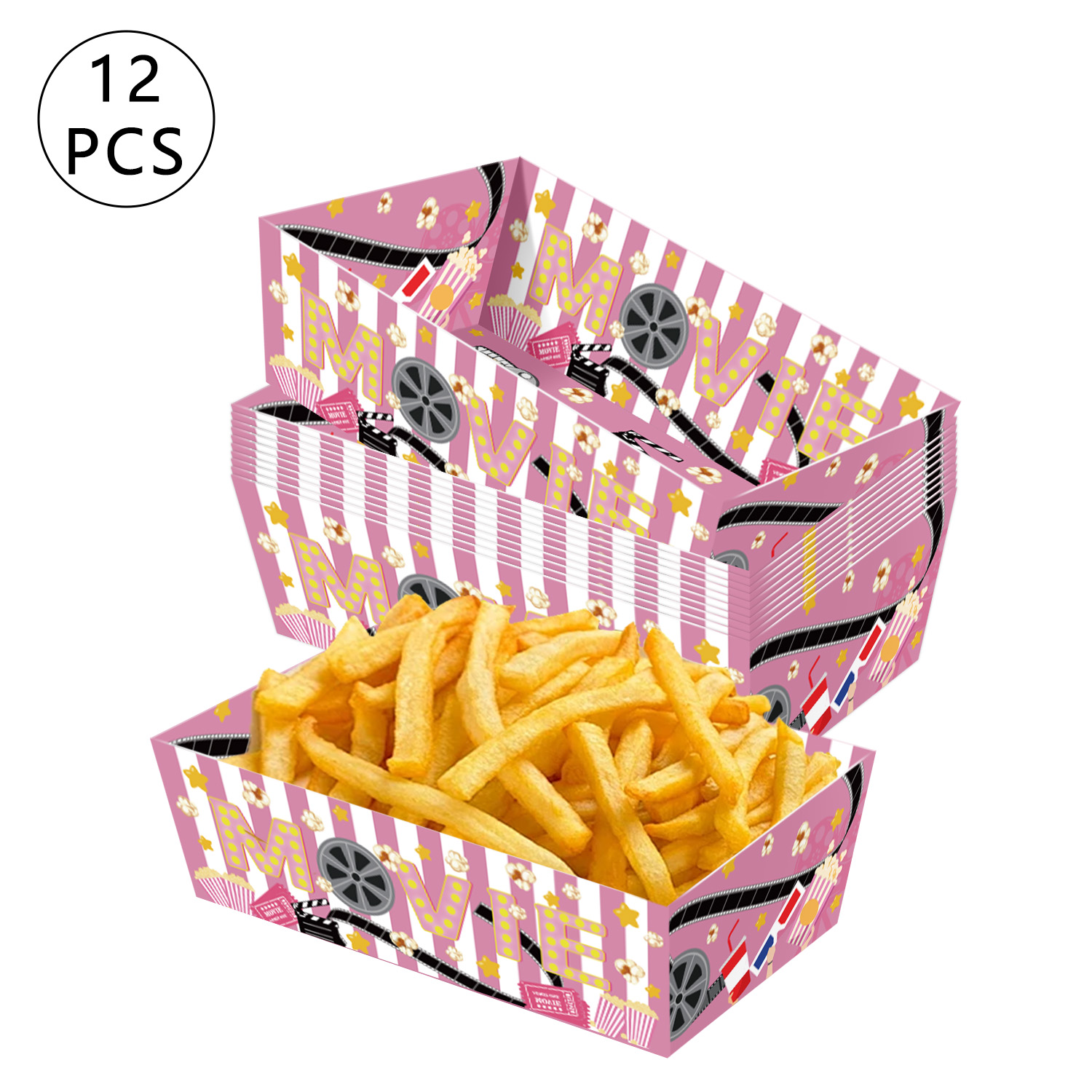 Einweg-Popcornschalen aus Papi – Home Cinema Events Bewertung und Preis