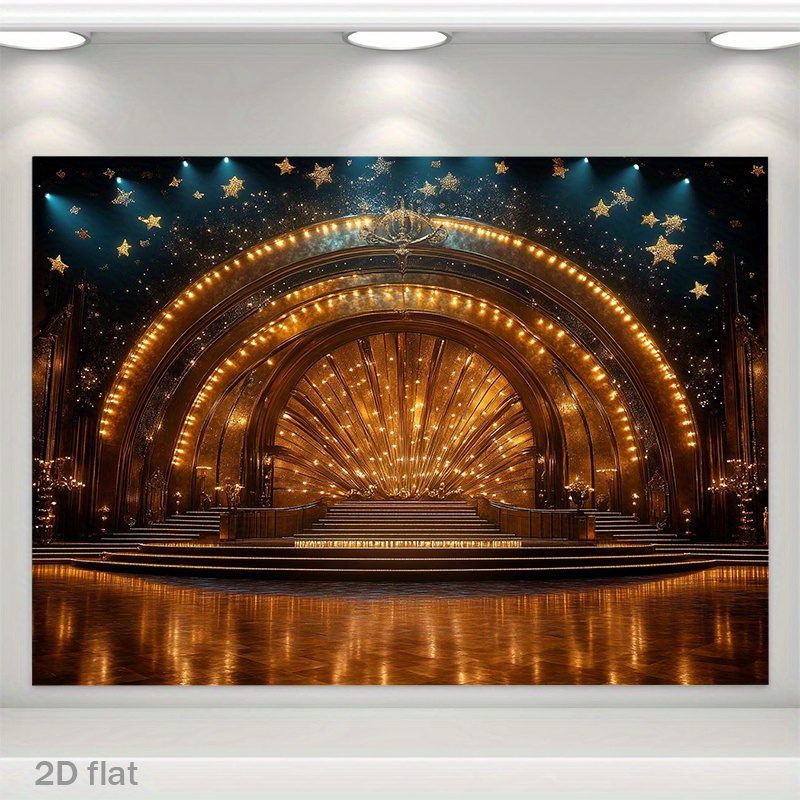 Luxuriöse Goldene Theater-Bühn – Home Cinema Events Bewertung und Preis