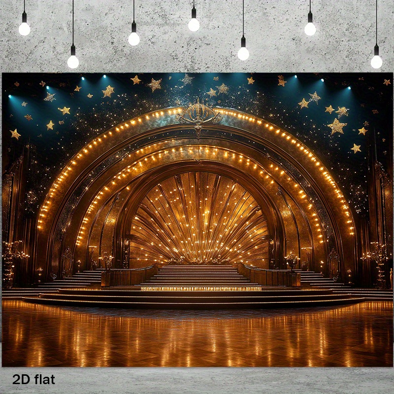 Luxuriöse Goldene Theater-Bühn – Home Cinema Events Bewertung und Preis