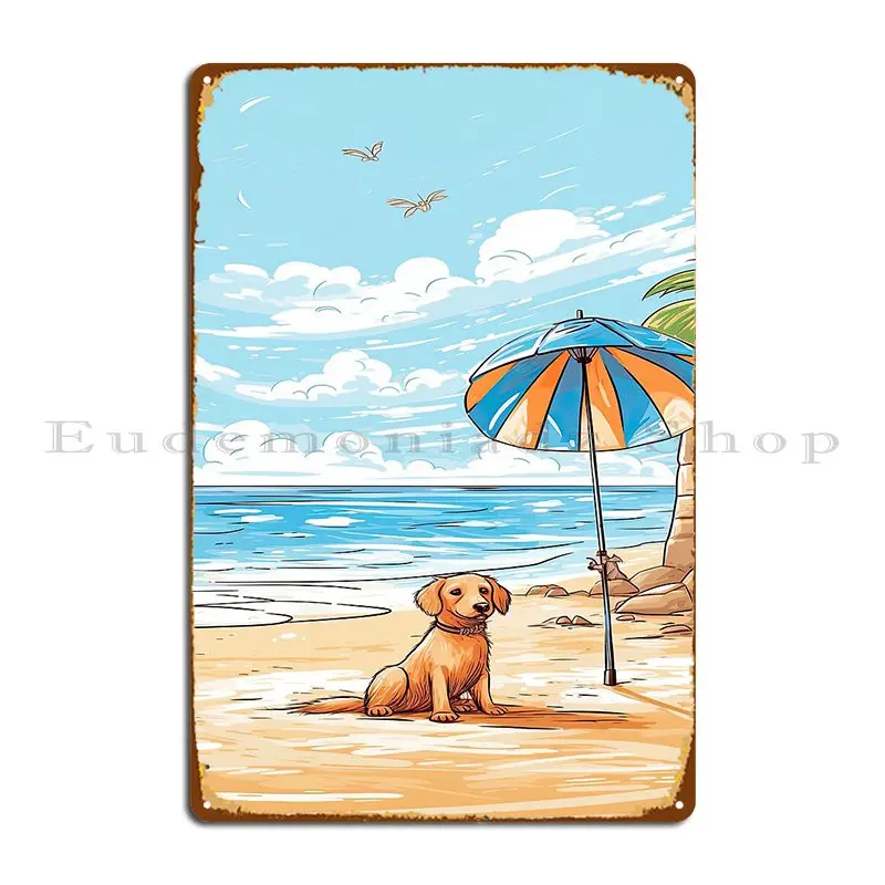 Sunny Day Beach Dog Metallschi – Home Cinema Today Bewertung und Preis